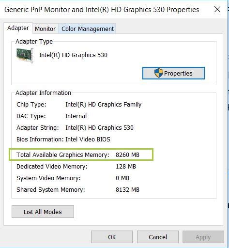 total available graphics memory|graphics memory allocation windows 10.